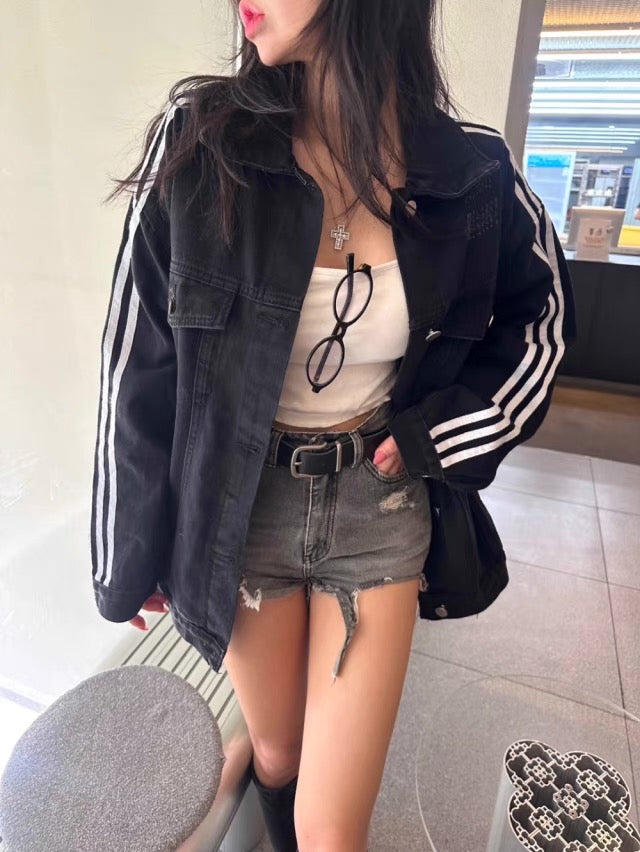 Track Denim Jacket