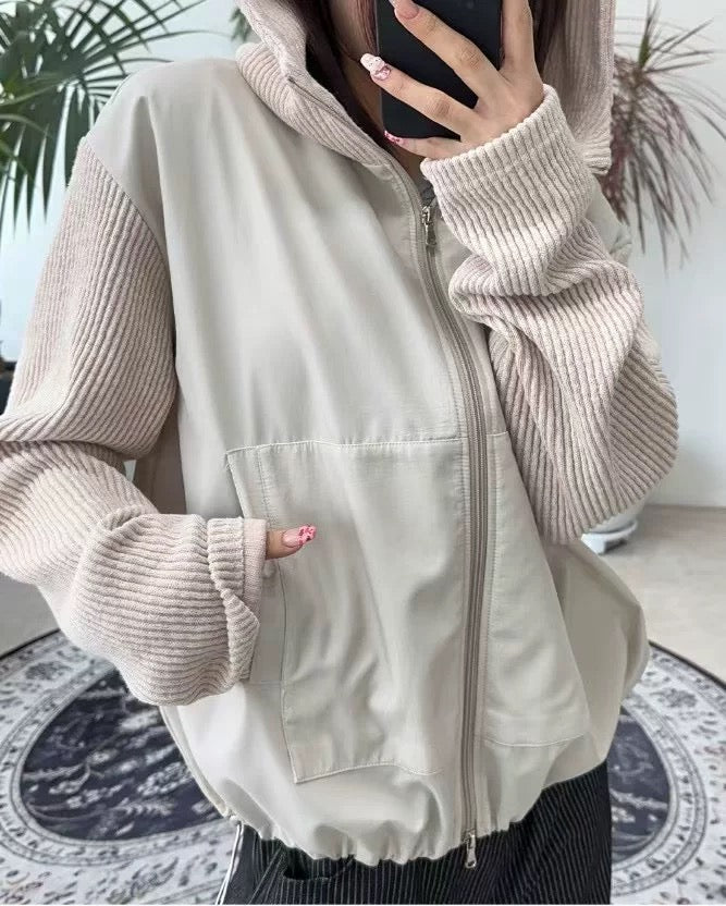 Garments Zip up Hoodie