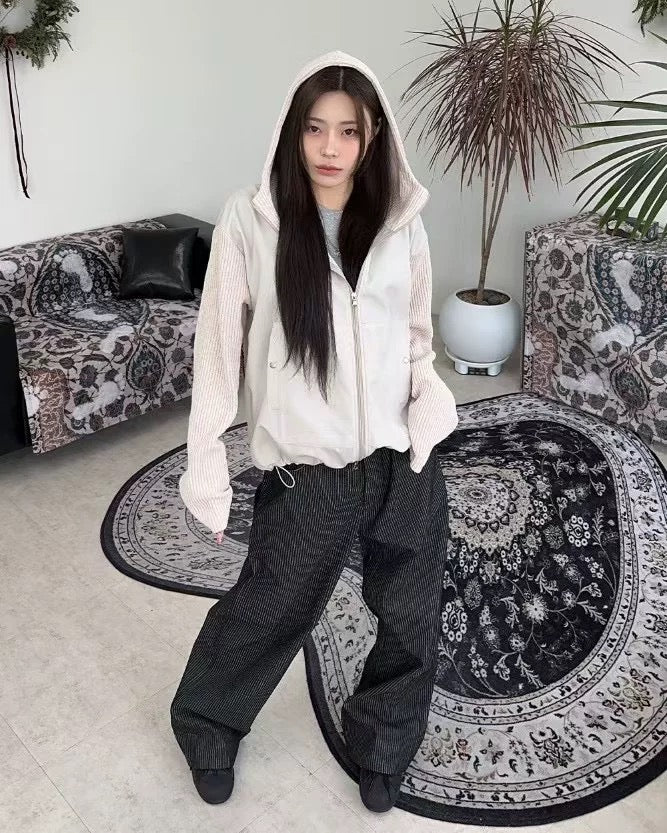 Garments Zip up Hoodie