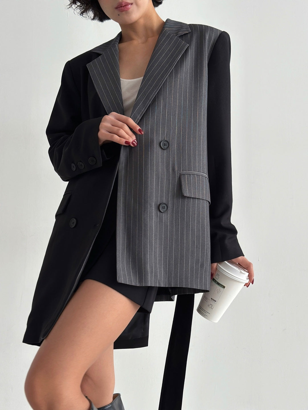 Red J Unblance Blazer