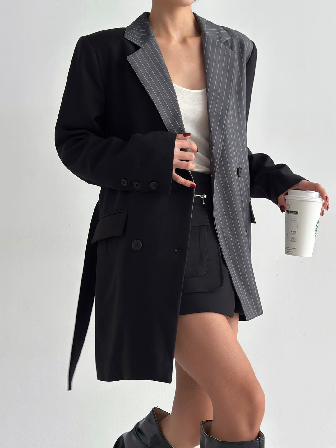 Red J Unblance Blazer