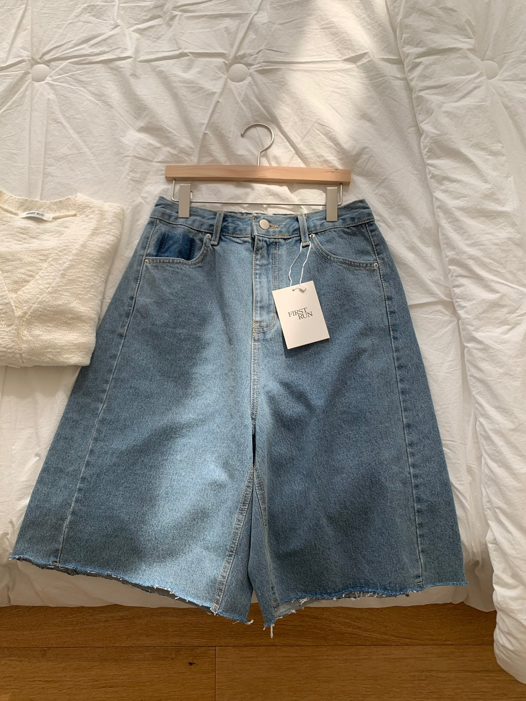First Run Mid Long Jeans