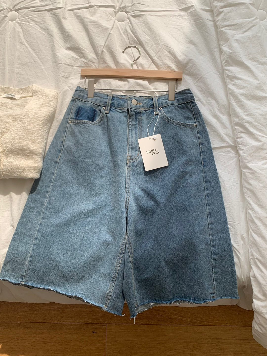 First Run Mid Long Jeans