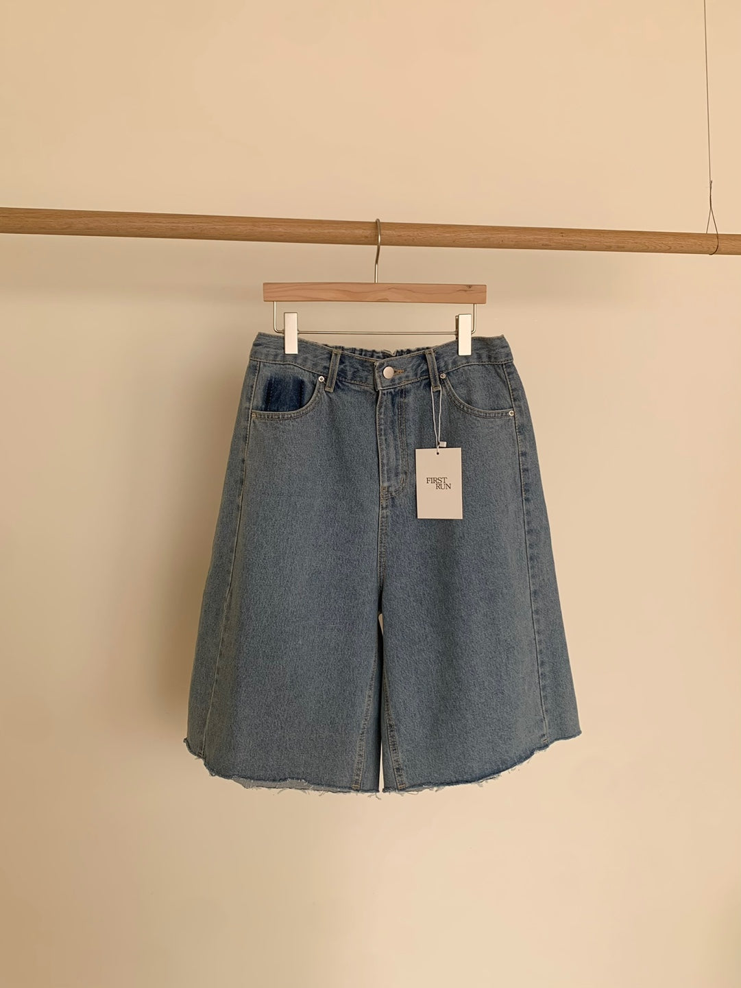 First Run Mid Long Jeans