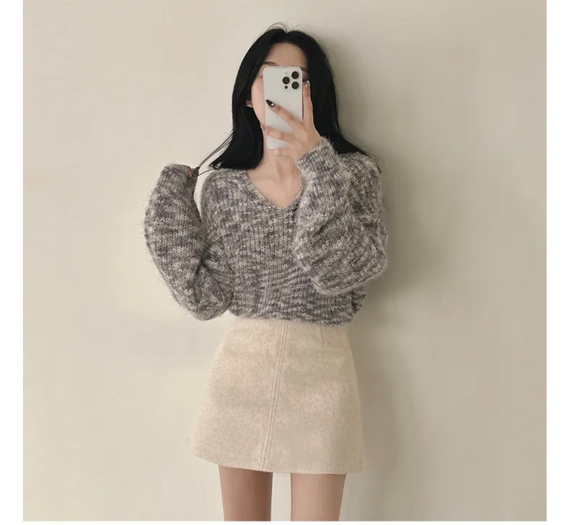 Color Fusion Knit Sweater - KPOSH