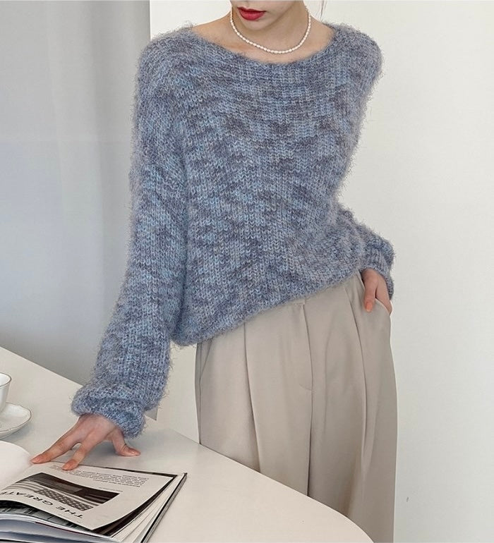 Color Fusion Knit Sweater - KPOSH