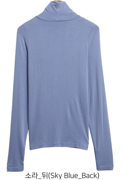 Aurora Knit Mock Neck Top - KPOSH