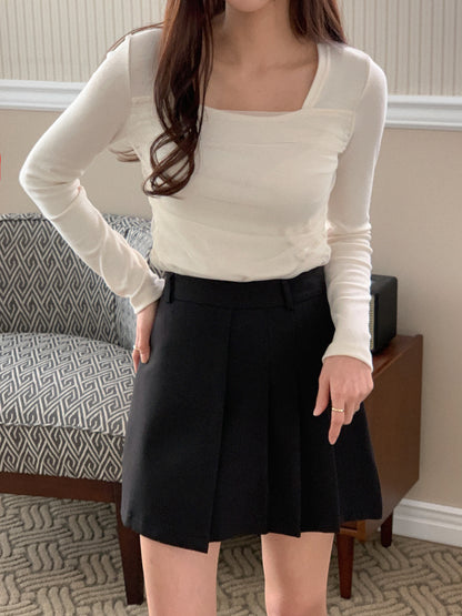 Refill Elegance Ribbed Lace Top