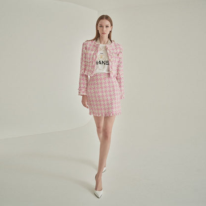 Blushing Petal Skirt and Jacket Ensemble - KPOSH