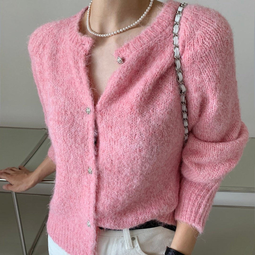 Alpaca Soft Knit Cardigan - KPOSH