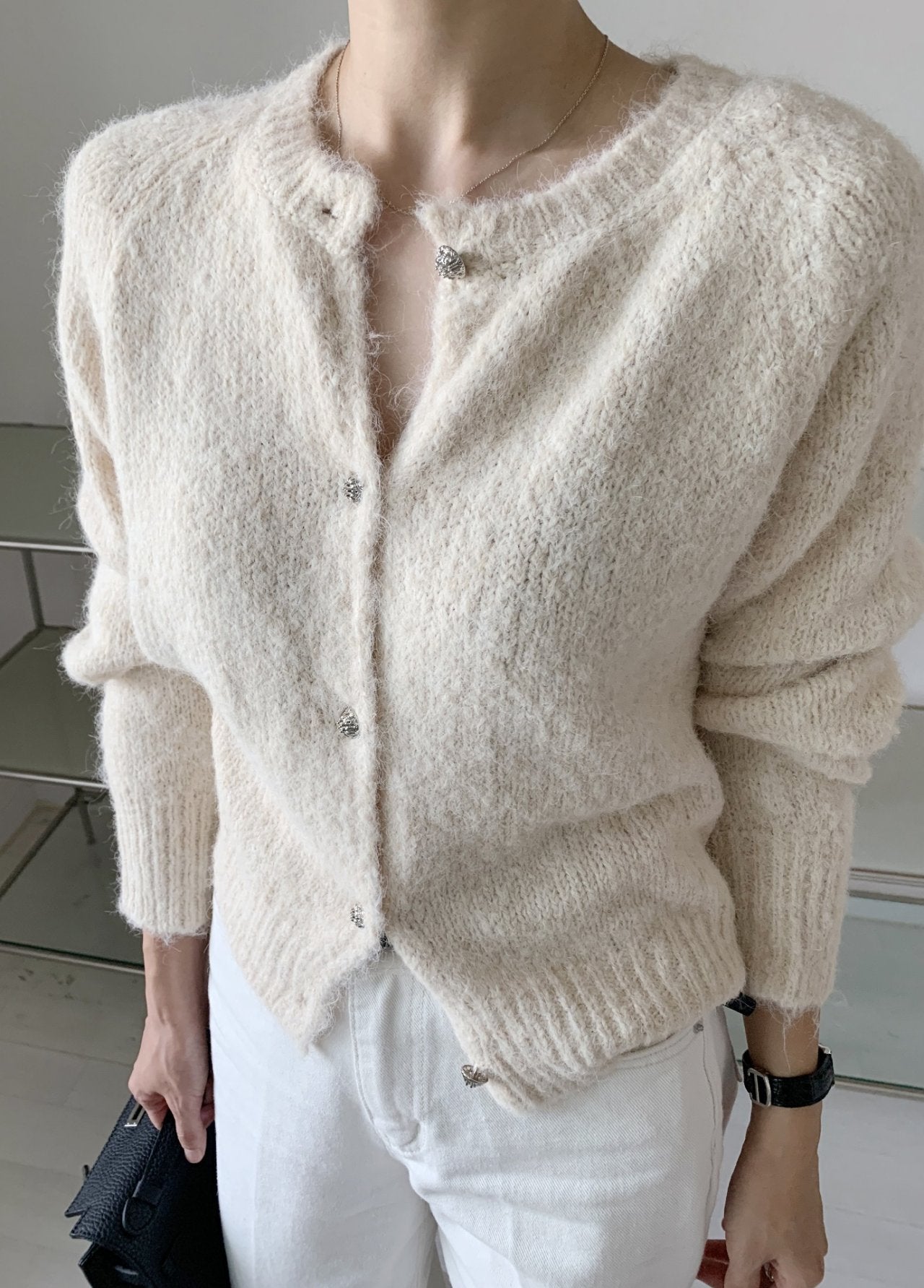 Alpaca Soft Knit Cardigan - KPOSH