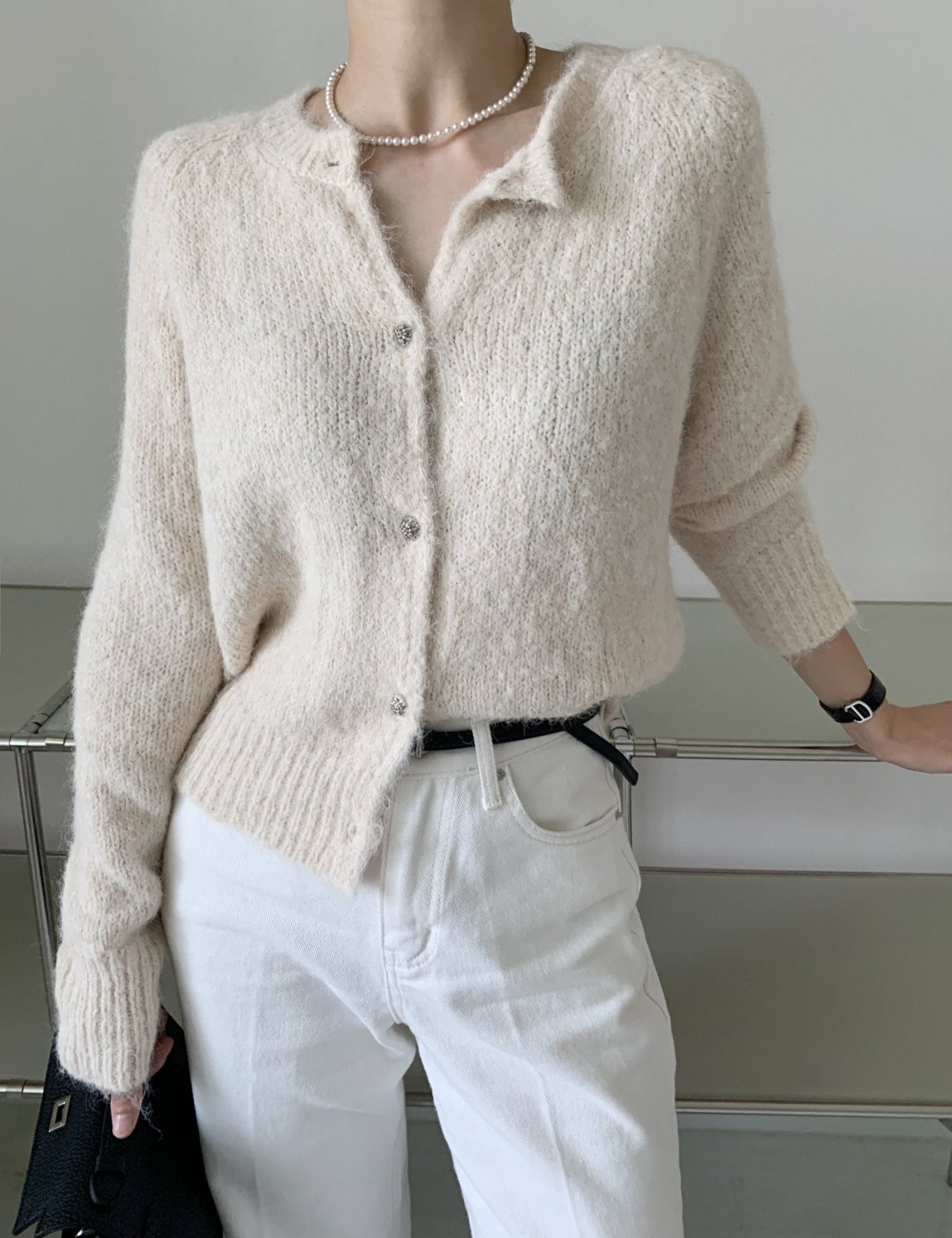 Alpaca Soft Knit Cardigan - KPOSH