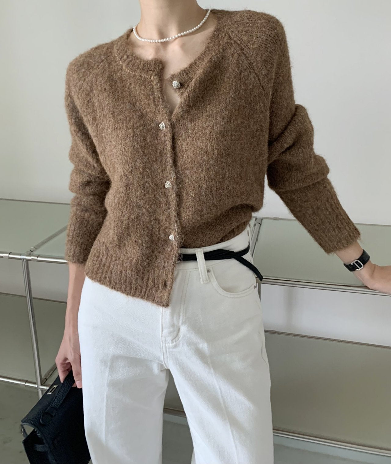 Alpaca Soft Knit Cardigan - KPOSH