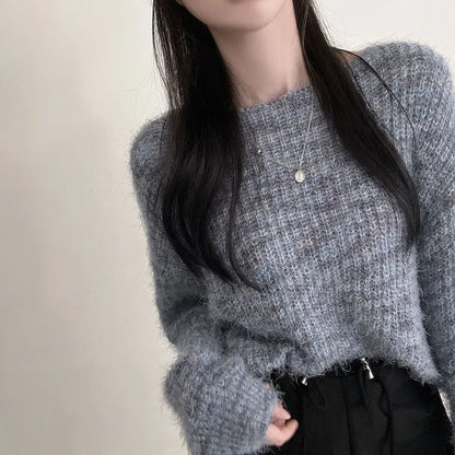 Color Fusion Knit Sweater - KPOSH