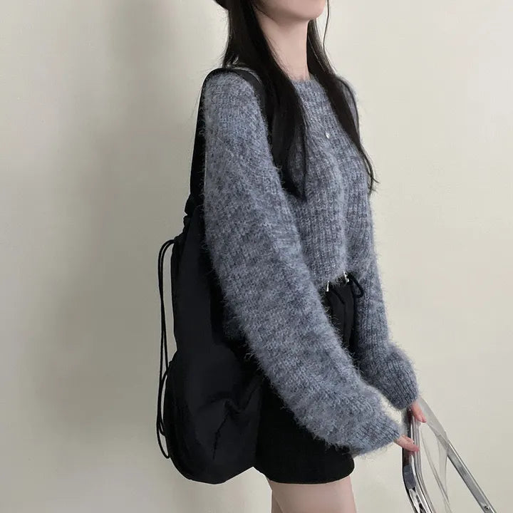 Color Fusion Knit Sweater - KPOSH