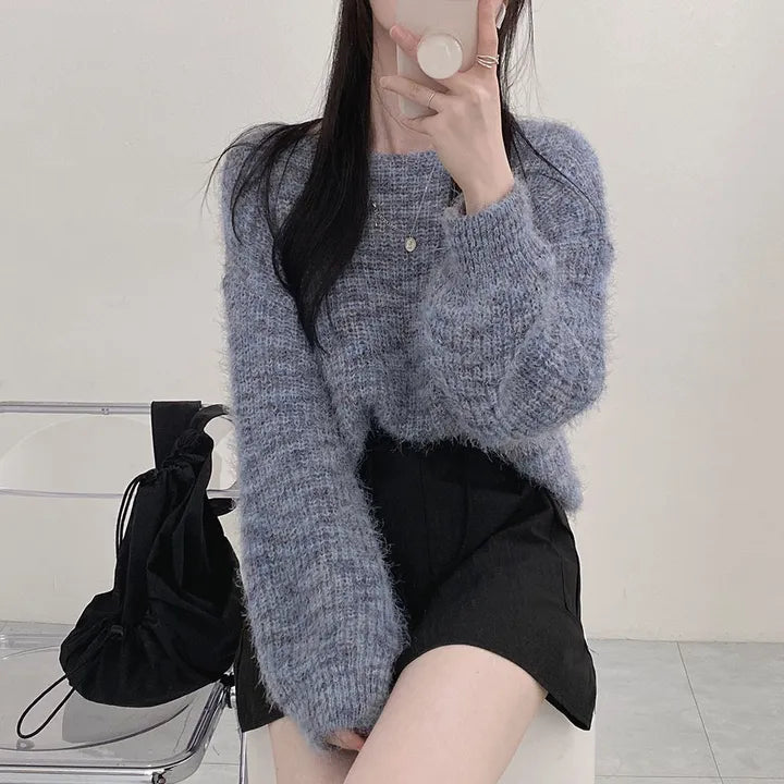 Color Fusion Knit Sweater - KPOSH